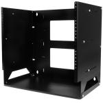 StarTech.com WALLSHELF8U WALL-MOUNT SERVER RACK WITH BUILT-IN SHELF - SOLID STEEL - 8U