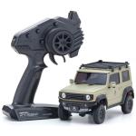 Kyosho Mini-Z 4x4 MX-010 32525K 1/18 Remote Control Car - Suzuki Jimny APIO JIMNY TS4 Khaki Rock Crawler - Readyset