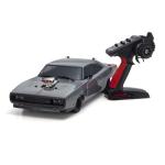 Kyosho Fazer Mk2 FZ02L VE 34493T1 1/10 Remote Control Car 1970 Dodge Charger Supercharged VE Gray, Brushless motor - Readyset, Battery and Charger are sold separately.