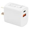 Dynamix SPAPD20-CA 20W USB-C + QC3.0 USB-A Universal Compact USB Wall Charger Supports Fast Charge for Apple iPhone 8 or Later / iPad 10.2 / iPad Air 3rd Gen / iPad Mini 5th Gen Plus all iPad Pro Dynamix SPAPD20-CA 20W USB-C + QC3.0 USB-A Universal Compact USB Wall Charger Supports Fast Charge for Apple iPhone 8 or Later / iPad 10.2 / iPad Air 3rd Gen / iPad Mini 5th Gen Plus all iPad Pro