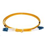 Fiber Cable - 1m LC to LC - OS2 - Single-mode - Duplex - 9/125µm