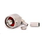 N-Type Male Right Angle CRIMP Connector for LMR195/RG58