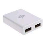 DJI Part 55 USB Charger allows mobile devices such as smartphones or tablets to be recharged using a DJI Intelligent Battery