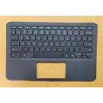 HP Chromebook 11 G6 EE / Semi Rugged Design Education Chromebook Top Cover wtih Keyboard / C Shell (Black) PN: L14921-001, L92334-001, L52192-001