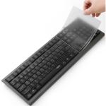 Desktop Keyboard Cover Skin - Clear for PC 104/107 Keys Standard Keyboard - Anti Dust Waterproof - Size: 45 x 14 cm