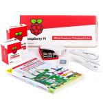 Raspberry Pi 4 Model B 2GB Beginner Desktop Kit Official White and Red Package with RPI Keyboard and Mouse, Comes with Beginners Guide