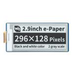 Raspberry Pi Display 2.9inch E-Paper / E-Ink Module for Raspberry Pi Pico, 296 x 128, Black / White, SPI