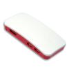 Raspberry Pi Official Case Whte / Red For Raspberry Pi Zero / Zero W Series, Come With 3 Separate Lids (Plain, GPIO, Camera) and A Short Camera Cable For the Raspberry Pi Camera and Camera NOIR Raspberry Pi Official Case Whte / Red For Raspberry Pi Zero / Zero W Series, Come With 3 Separate Lids (Plain, GPIO, Camera) and A Short Camera Cable For the Raspberry Pi Camera and Camera NOIR