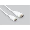 Raspberry Pi Official Cable White, Mini HDMI to Standard HDMI, HDMI A/Male to Mini HDMI C/Male, 1m, Cable Raspberry Pi Official Cable White, Mini HDMI to Standard HDMI, HDMI A/Male to Mini HDMI C/Male, 1m, Cable
