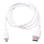 Raspberry Pi Official 2M White Cable Micro-HDMI to HDMI (type A) 4K 60HZ for Raspberry Pi 4 Model B