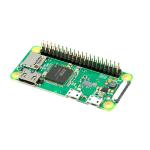 Raspberry Pi Zero WH With Pre-soldered GPIO Header 1GHz BCM2835 Single-Core CPU, 512MB RAM, 802.11 b/g/n wireless LAN, Bluetooth 4.1, BLE, Mini HDMI, Micro USB On-The-Go (OTG), Micro USB Power Port, HAT-Compatible 40-pin Header