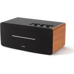 Edifier D12 70W Single-body Stereo Speaker System with Bluetooth - Brown - 3.5mm + RCA + Bluetooth 5.0 inputs, Bass/Treble controls, subwoofer output