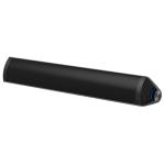 Edifier MF200 Portable / Desktop Bluetooth PC Soundbar Speaker - Space Grey - USB-C & 3.5mm Aux inputs, premium metal design, easy touch controls, works with PC, Mac, & more, up to 10hrs playback per charge