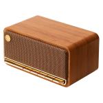 Edifier MP230 20W Portable Tabletop Bluetooth Stereo Speaker - Brown - Premium wooden finish - Bluetooth + 3.5mm + SD card + USB-C inputs - Up to 10hrs playback