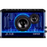 Edifier QD35 40W Desktop PC RGB Speaker System with Bluetooth & GaN Charger - Black USB + 3.5mm + Bluetooth 5.3 with LDAC / RGB LEDs - Up to 35W GaN Charging Output