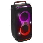 JBL PartyBox Club 120 160W Wireless Portable Party Speaker - Powerful JBL Pro Sound - Bluetooth + Dual Mic & Guitar inputs - Futuristic RGB lightshow - Splashproof - Auracast - Foldable handle & replaceable battery - Up to 12 hours of playt