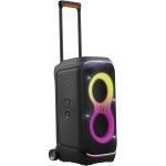 JBL PartyBox Stage 320 240W Wireless Portable Party Speaker - Powerful JBL Pro Sound - Wheels & handle - Rugged & IPX4 splash resistant - Dual Mic/Guitar inputs - RGB Lightshow - Auracast - Up to 18 hours battery life