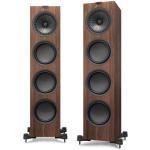 KEF Floor standing Speaker.         Two & half-way bass reflex. Uni-Q array: 1x 8" Uni-Q, 1x 1.5"HF,1x 8" LF & 2x 8" ABR drivers. Colour Walnut. SOLD AS PAIR