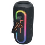 Laser SP-2125BK-249 RGB Pill Fabric Speaker 21 cm - Black