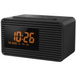 Panasonic RC-800 FM Clock Radio - Black Large Display - 10 Station Presets & Dual Alarm Timer