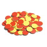EC Elizabeth Richards Magnetic Two Colour Counters Red Yellow