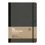 FLEXBOOK 21.00064 Adventure Notebook Large Ruled Off-Black