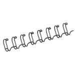 Fellowes 53218 Binding Coils Wire - 6mm - Black - 100 Pack