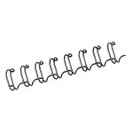 Fellowes 53261 Binding Coils Wire - 8 mm - Black - 100 Pack