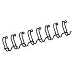 Fellowes 53273 Binding Coils Wire 12.7mm - Black - 100 Pack