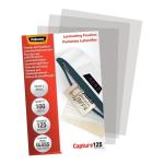 Fellowes 5306302 Laminating Pouches 54x86mm 125 Micron Pack 100