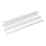 Fellowes Plastic Binding Coils 25mm White, Pack of 50