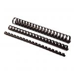 Fellowes 5348504 Plastic Binding Combs 25mm Black Pack 50