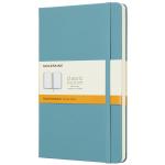 Moleskine QP060B35 Notebook Large Ruled Reef Blue Hard