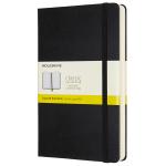Moleskine QP061EXP Notebook Expanded Large Black Hard Cover Square