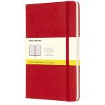 Moleskine QP061R Notebook Large Square Scarlet Red F2 Hard