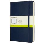 Moleskine QP062EXPB20 Notebook Large Expanded Plain Sapphire Blue Hard
