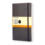 Moleskine QP616 Notebook Large Ruled Black Soft