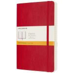 Moleskine QP616EXPF2 Notebook Large Expanded Ruled Scarlet Red Soft