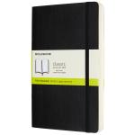 Moleskine QP618EXP Notebook Expanded Large Black Soft Cover Plain