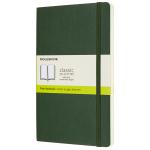 Moleskine QP618K15 Notebook Large Myrtle Green Soft Cover Plain