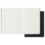 Moleskine SMNLCH43BK Smart Cahier Journal XL Plain Black Pack 2