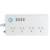 Brilliant Smart 4 Outlet WiFi Powerboard with USB Charger 1.4m Cable Length - Access & Manage your Home Electronics / Appliances / Devices from Anywhere Brilliant Smart 4 Outlet WiFi Powerboard with USB Charger 1.4m Cable Length - Access & Manage your Home Electronics / Appliances / Devices from Anywhere