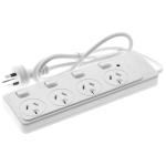 Moki ACC-PPB4IS 4 Socket Powerboard with Individual Switches