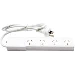 The Brute Power Co BPPB4 4 Socket Powerboard with Overload Protection - 1m Cord