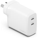 Cygnett PowerPlus 60W USB-C Dual Port Wall Charger - White