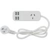 Jackson PT3USB3A Single Outlet Powerboard with 4x USB Ports 3.4A - 0.9m lead Jackson PT3USB3A Single Outlet Powerboard with 4x USB Ports 3.4A - 0.9m lead