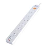 Sansai PAD-016SP 6 Outlet Surge Powerboard with Master Switch - AU / NZ