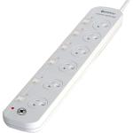 Sansai PAD-661SW 6 Outlet Surge Powerboard with Individual Switches - AU / NZ
