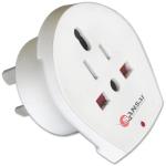Sansai STV-018 Inbound Travel Adapter - US / UK / EU to AU / NZ Plug Single Pack - SAA Approved