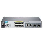 HPE 2530 8 PoE+, L2 Managed Ethernet Switch, 8 Port RJ-45 10/100 (4 of 8 PoE+, 67W Total Budget), 2 Port Combo (1G RJ-45 or SFP), Lifetime Warranty